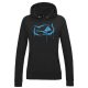 Pepper Girl hoodie graffhead black (extra small)