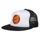 Santa Cruz classic dot trucker sapka black