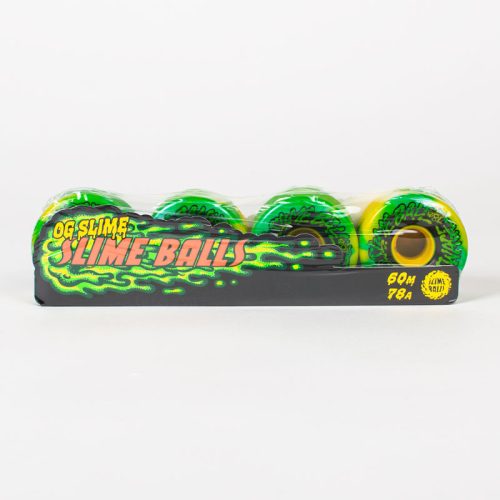 Slime Balls kerék Spewags OG Green Yellow Swirl 78a 60mm