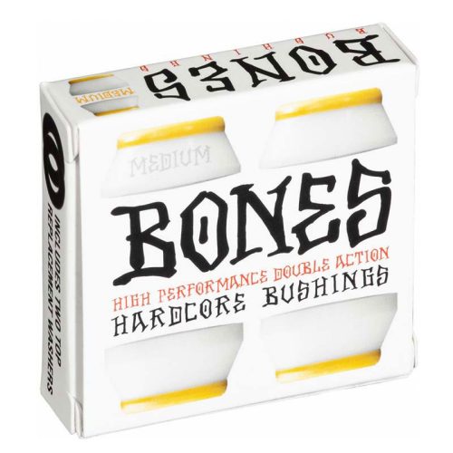 Bones gumipogácsa 91A hardcore medium (fehér/sárga) 